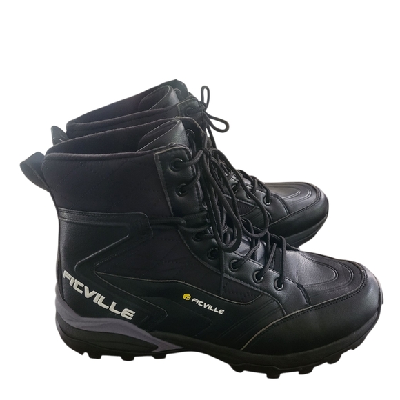 FitVille Marca Mens Diabetic Comfort Hiking Boots Size 10 Wide - Picture 1 of 6